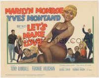 2j1334 LET'S MAKE LOVE TC 1960 four images of super sexy Marilyn Monroe & Yves Montand!