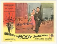 2j0102 KEVIN MCCARTHY signed 8.5x11 REPRO print 2000s lobby card from Invasion of the Body Snatchers!