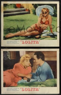 2j1649 LOLITA 7 LCs 1962 Stanley Kubrick, Sellers, James Mason & Shelley Winters, Sue Lyon!