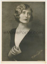 2p1630 DOLORES COSTELLO deluxe 10x13.75 still 1920s Warner Bros portrait with facsimilie signature!