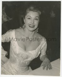 2p1639 ESTHER WILLIAMS deluxe 10x12.25 still 1950s the swimming star in formal gown by Jack Albin!