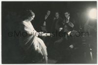 2p1644 FEDERICO FELLINI deluxe 7.75x11.75 Italian still 1969 actress on Satyricon set by Secchiaroli