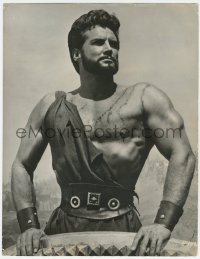 2p1657 HERCULES deluxe 11x14.25 still 1959 great image of the world's mightiest man Steve Reeves!