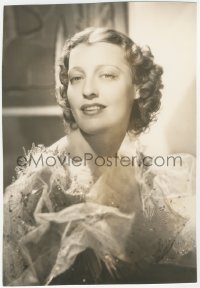 2p1667 JEANETTE MACDONALD deluxe 7.5x11 still 1936 close portrait while making San Francisco!