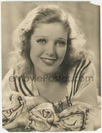 2p1674 LORETTA YOUNG deluxe 10x13.25 still 1930s wonderful close up smiling portrait of the star!