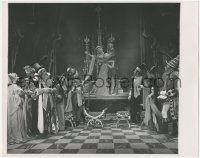 2p1689 ONDINE deluxe 11x14 stage still 1954 many people in fantasy court by Philippe Halsman!