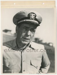 2p1826 CAINE MUTINY 8x11 key book still 1953 great portrait of Humphrey Bogart as Queeg by Bell!