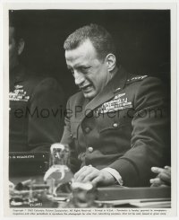 2p1855 DR. STRANGELOVE 8.25x10 still 1964 George C. Scott as uniformed General Turgidson, Kubrick!