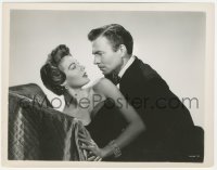 2p1858 EAST SIDE WEST SIDE 8x10.25 still 1950 romantic c/u of James Mason & beautiful Ava Gardner!