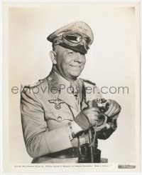 2p1861 FIVE GRAVES TO CAIRO candid 8x10 still 1943 Nazi Erich von Stroheim happy w/camera by Schafer!