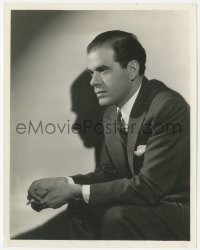 2p1864 FRANK CAPRA 8x10 still 1935 great profile portrait of the legendary director by Bud Fraker!