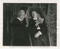 2p1881 HOUSE OF FRANKENSTEIN 8.25x10 still 1944 Boris Karloff threatens Carradine with a stake!