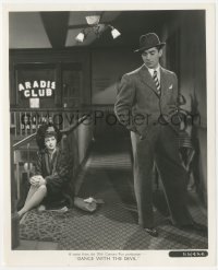 2p1901 JOHNNY APOLLO 8.25x10 still 1940 Tyrone Power & sexy Dorothy Lamour, Dance with the Devil!