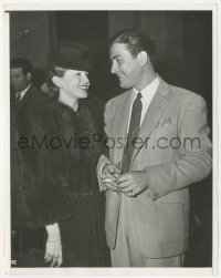 2p1910 LANA TURNER/ARTIE SHAW 7.25x9 news photo 1940 she said she left him but now they're together!