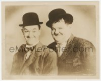 2p1911 LAUREL & HARDY 8x10 still 1930s great head & shoulders portrait the the legendary comedy team!