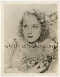 2p1916 LEILA HYAMS 8x10.25 still 1932 portrait of the beautiful MGM actress after making Freaks!