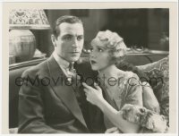 2p1925 MALTESE FALCON 7.75x10 still 1931 c/u of Ricardo Cortez holding scared Bebe Daniels!