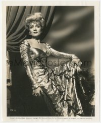 2p1936 MARLENE DIETRICH 8x10 still 1942 portrait in metallic dress from The Spoilers by Ray Jones!