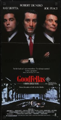 2p0550 GOODFELLAS Aust daybill 1990 Robert De Niro, Joe Pesci, Ray Liotta, Martin Scorsese classic!