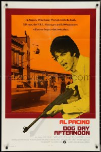 2p0746 DOG DAY AFTERNOON int'l 1sh 1975 Al Pacino in Sidney Lumet NYC crime classic!