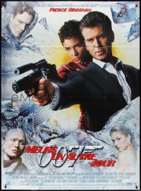 2p0274 DIE ANOTHER DAY French 1p 2002 Pierce Brosnan as James Bond & Halle Berry as Jinx!