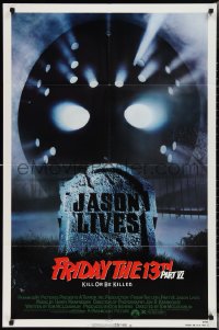 2p0785 FRIDAY THE 13th PART VI 1sh 1986 Thom Mathews, Jennifer Cooke, Graham as Jason!