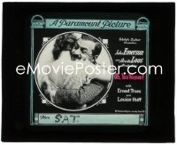 2p1775 OH YOU WOMEN glass slide 1919 Ernest Truex, Louise Huff, written by Anita Loos & Emerson!