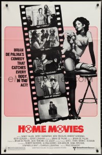 2p0816 HOME MOVIES 1sh 1980 Brian De Palma, super sexy Nancy Allen in lingerie!