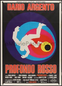 2p0393 DEEP RED Italian 1p R1970s Dario Argento's Profondo Rosso, different artwork!