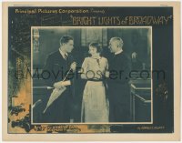 2p1204 BRIGHT LIGHTS OF BROADWAY LC 1923 Doris Kenyon between Harrison Ford & Breese in church, rare!