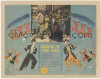 2p1207 CABIN IN THE SKY LC 1943 great image of Ethel Waters singing & dancing, cool border art!