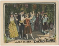 2p1208 CACTUS TRAILS LC 1925 Alma Rayford is jealous of Jack Perrin flirting with pretty girl!