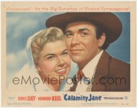 2p1209 CALAMITY JANE LC #5 1953 best posed portrait of bride Doris Day & groom Howard Keel!