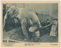 2p1269 FLIP FLOPS LC 1923 Alberta Vaughn tells elephant to pick on someone its own size, ultra rare!