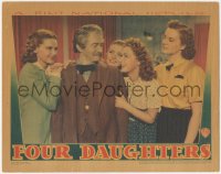 2p1276 FOUR DAUGHTERS LC 1938 Priscilla Lane, Rosemary Lane, Lola Lane & Gale Page, Claude Rains