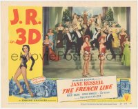 2p1278 FRENCH LINE 3D LC #1 1954 sexy Jane Russell in skimpy cowgirl outfit in dance number!