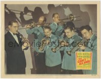 2p1285 GANG'S ALL HERE LC 1943 great close up of Benny Goodman with clarinet & His Orchestra!