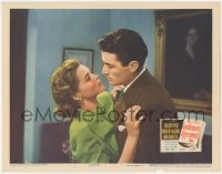 2p1287 GENTLEMAN'S AGREEMENT LC #7 1947 Elia Kazan, romantic c/u of Gregory Peck & Dorothy McGuire!