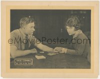 2p1293 GIRL IN THE RAIN LC 1920 Anne Cornwall & Lloyd Bacon holding hands over playing cards, rare!