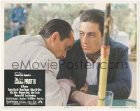 2p1294 GODFATHER PART II LC #7 1974 John Cazale and Al Pacino talking and drinking, Coppola!