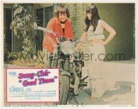 2p1297 GOOD TIMES LC #4 1967 first William Friedkin, great c/u of Sonny & Cher by cool motorcycle!