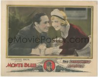 2p1304 GREYHOUND LIMITED LC 1929 romantic close up of train engineer Monte Blue & Edna Murphy, rare!