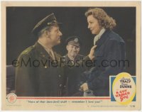 2p1306 GUY NAMED JOE LC #3 1944 Irene Dunne tells pilot Spencer Tracy no dare-devil stuff!