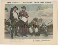 2p1319 HOME MADE MOVIES LC 1922 Mack Sennett, Ben Turpin & James Finlayson making a movie, rare!