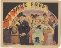 2p1326 IF I WERE FREE LC 1933 Irene Dunne & crowd watch Clive Brook throwing baseball, ultra rare!