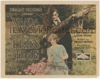 2p1131 KISS IN TIME TC 1921 author Barnes must kiss pretty Wanda Hawley 4 hours after meeting her!