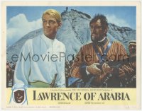 2p1336 LAWRENCE OF ARABIA LC 1962 David Lean classic, c/u of Peter O'Toole & Anthony Quinn!