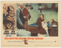 2p1348 MAN WHO SHOT LIBERTY VALANCE LC #1 1962 John Wayne, Woody Strode, Vera Miles, James Stewart!