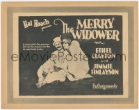 2p1138 MERRY WIDOWER TC 1925 lonely wife Gloria Joy never gets to see husband James Finlayson, rare!