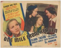 2p1142 ONE MILE FROM HEAVEN TC 1937 interracial drama, Claire Trevor & Fredi Washington, ultra rare!